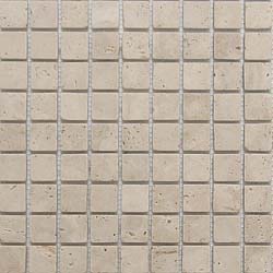 light travertine mosaic