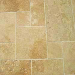 Ephesus Travertine Tumbled Opus Pattern