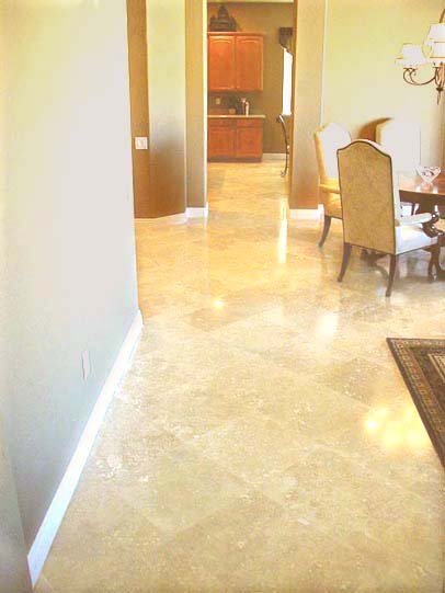 Ephesus Travertine floor