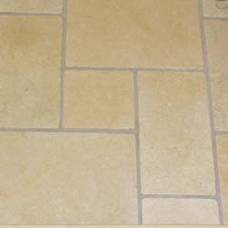 Light Travertine brushed distressed edge