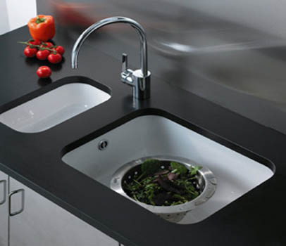 Honed Black Granite Kitchen Worktop